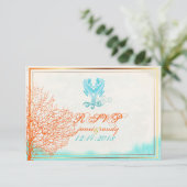 PixDezines rsvp maui coral+seahorse, strandpartij (Staand voorkant)