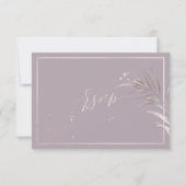 PixDezines RSVP Mauve Palms DIY Achtergrond (Voorkant)
