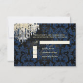 PixDezines rsvp Midnight Blue+black/Chandelier (Achterkant)
