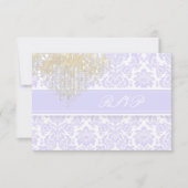 PixDezines rsvp moiré damask+Chandelier/paars (Voorkant)