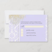 PixDezines rsvp moiré damask+Chandelier/paars (Achterkant)