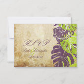PixDezines rsvp Monstera, Tropische Foliage+Swirls (Voorkant)