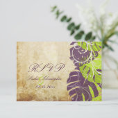 PixDezines rsvp Monstera, Tropische Foliage+Swirls (Staand voorkant)