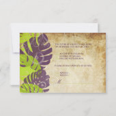 PixDezines rsvp Monstera, Tropische Foliage+Swirls (Achterkant)