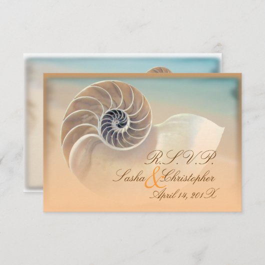 PixDezines rsvp nautilus, Weddenschappen (Voorkant / Achterkant)