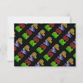 PixDezines RSVP Neon Sign Mitzvah (Achterkant)