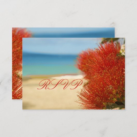 PixDezines RSVP Ohia+Beach (Voorkant / Achterkant)