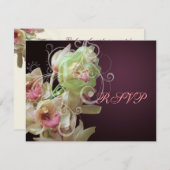 PixDezines RSVP Orchid + Vlaanderen voor sierdoele (Voorkant / Achterkant)