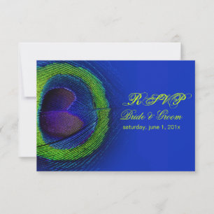 PixDezines rsvp pauock eye/kobalt/dij Kaartje