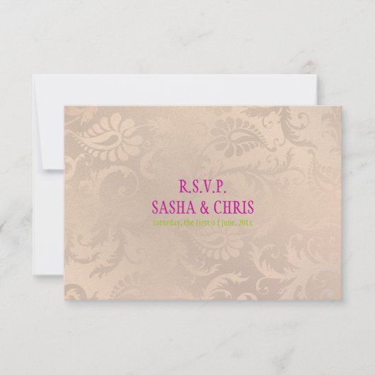 PixDezines rsvp pavo damask/roze champagne (Voorkant)