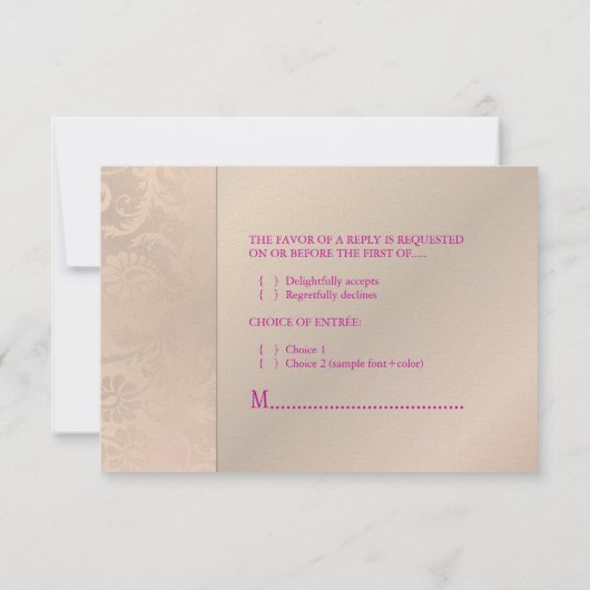 PixDezines rsvp pavo damask/roze champagne (Achterkant)