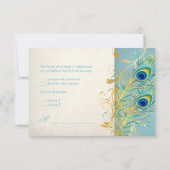 PixDezines rsvp Peacock Pizzazz/DIY-tekst (Achterkant)