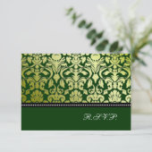 PixDezines rsvp peridot flora damask/diy kleuren (Staand voorkant)