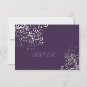 PixDezines rsvp plum+parelzwammen