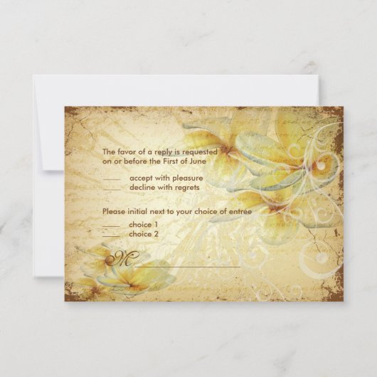 PixDezines rsvp Plumeria (Achterkant)