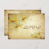 PixDezines rsvp  Plumeria (Voorkant / Achterkant)