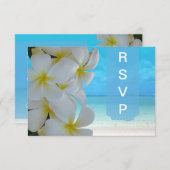PixDezines rsvp Plumeria Lei/strand (Voorkant / Achterkant)