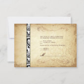 PixDezines rsvp  Rossi Damask, Champagne (Achterkant)