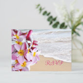 PixDezines rsvp roze plumeria Lei/strand (Staand voorkant)