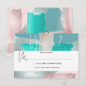 PixDezines RSVP Sage Koraal, Kleurenblok (Voorkant / Achterkant)