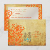 PixDezines rsvp  Seahorse, strandpartij (Voorkant / Achterkant)