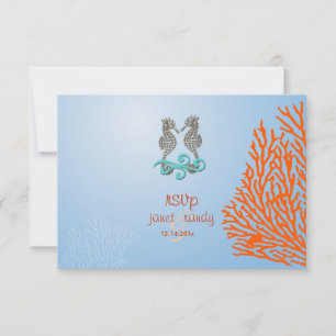 PixDezines rsvp Seahorse, strandpartij