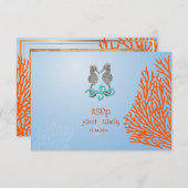 PixDezines rsvp Seahorse, strandpartij (Voorkant / Achterkant)