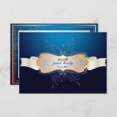 PixDezines rsvp Snowflakes, Winterevenementen (Voorkant / Achterkant)