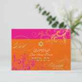 PixDezines rsvp Sorbet Swirls, Bat Mitzvah (Staand voorkant)