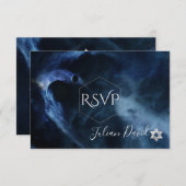 PixDezines RSVP Space Bar Mitzvah ✡ (Voorkant / Achterkant)