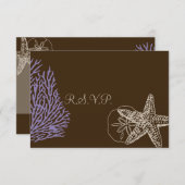 PixDezines rsvp Starfish+paarse koraal/DIY kleur (Voorkant / Achterkant)