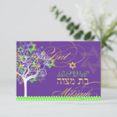 PixDezines rsvp-structuur van levensdij/dij-achter RSVP Kaartje (Staand voorkant)