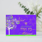 PixDezines rsvp-structuur van levenskwaliteit/diy  RSVP Kaartje (Staand voorkant)