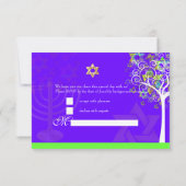 PixDezines rsvp-structuur van levenskwaliteit/diy  RSVP Kaartje (Achterkant)