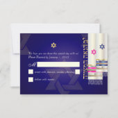 PixDezines RSVP Tallits B'nai Mitzvah (Voorkant)