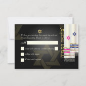 PixDezines RSVP Tallits B'nai Mitzvah (Voorkant)