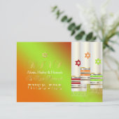 PixDezines RSVP Tallits/B'not Mitzvah (Staand voorkant)