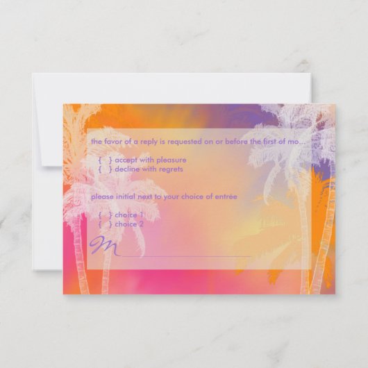 PixDezines rsvp tropische huls+swilders/DIY-kleur (Achterkant)