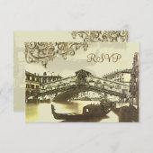 PixDezines rsvp  Venezia, Rialto Bridge (Voorkant / Achterkant)