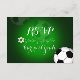 PixDezines rsvp Voetbalbalk Mitzvah/DIY kleur