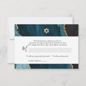 PixDezines RSVP Waterverf Blauwgroen Agate Bar Mit (Achterkant)