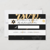 PixDezines rsvp zwart/wit/strepen bar mitswa (Achterkant)