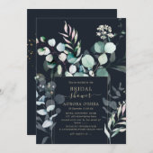 PixDezines Rustic Eucalyptus Vrijgezellenfeest Kaart (Voorkant / Achterkant)