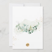 PixDezines Rustic H2 Eucalyptusbevestiging Kaart (Achterkant)