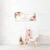 PixDezines Rustic Herfst Gum Eucalyptus Banner (Insitu)