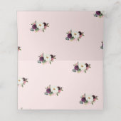 PixDezines Rustieke Bloom Waterverf Bloemen Plaatskaartje (Binnenkant ongevouwen)