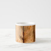 PixDezines rustieke houten panelen Espresso Kop (Voorkant)