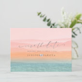 PixDezines Rustieke mistige bergketen Kaart (Staand voorkant)