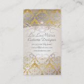 PixDezines  sabine damask Visitekaartje (Achterkant)