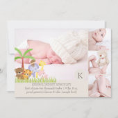 PixDezines safari oerwoud fotosjabloon Aankondiging (Voorkant)